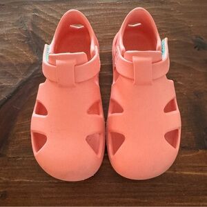 EUC Ten Little Splash Sandals 12 Little Kid Pink Lemonade